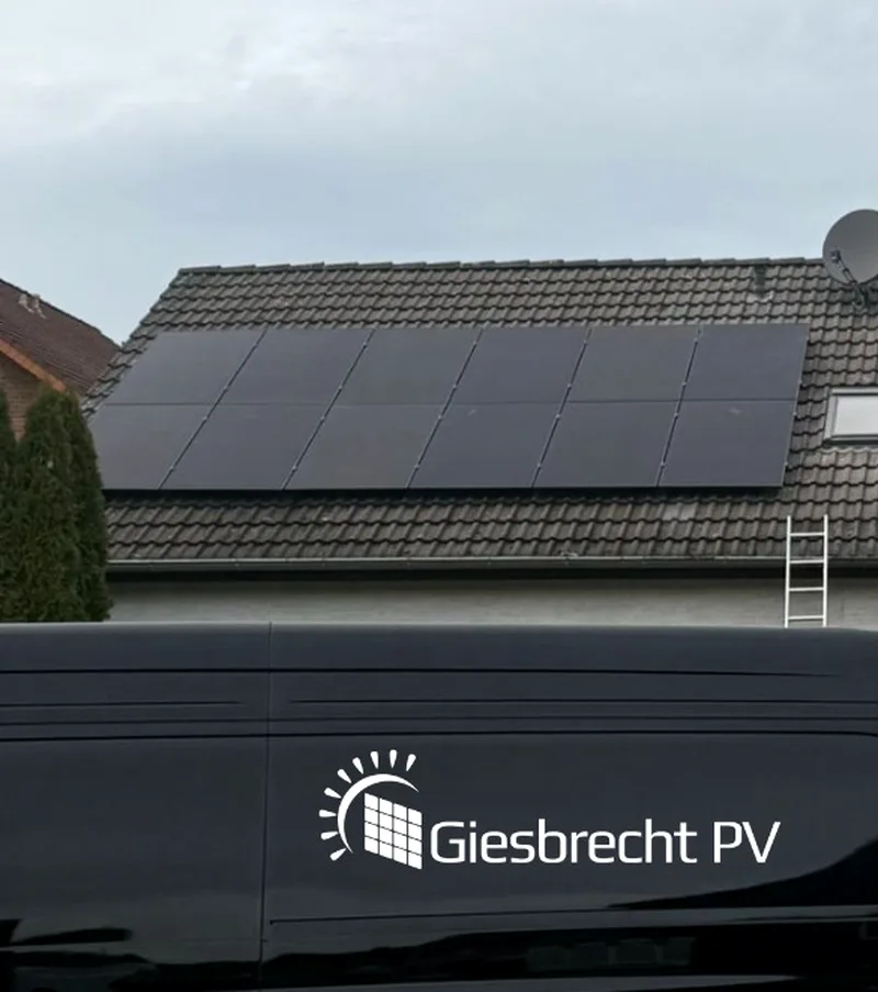 Photovoltaikanlage auf einem Satteldach in Hövelhof
